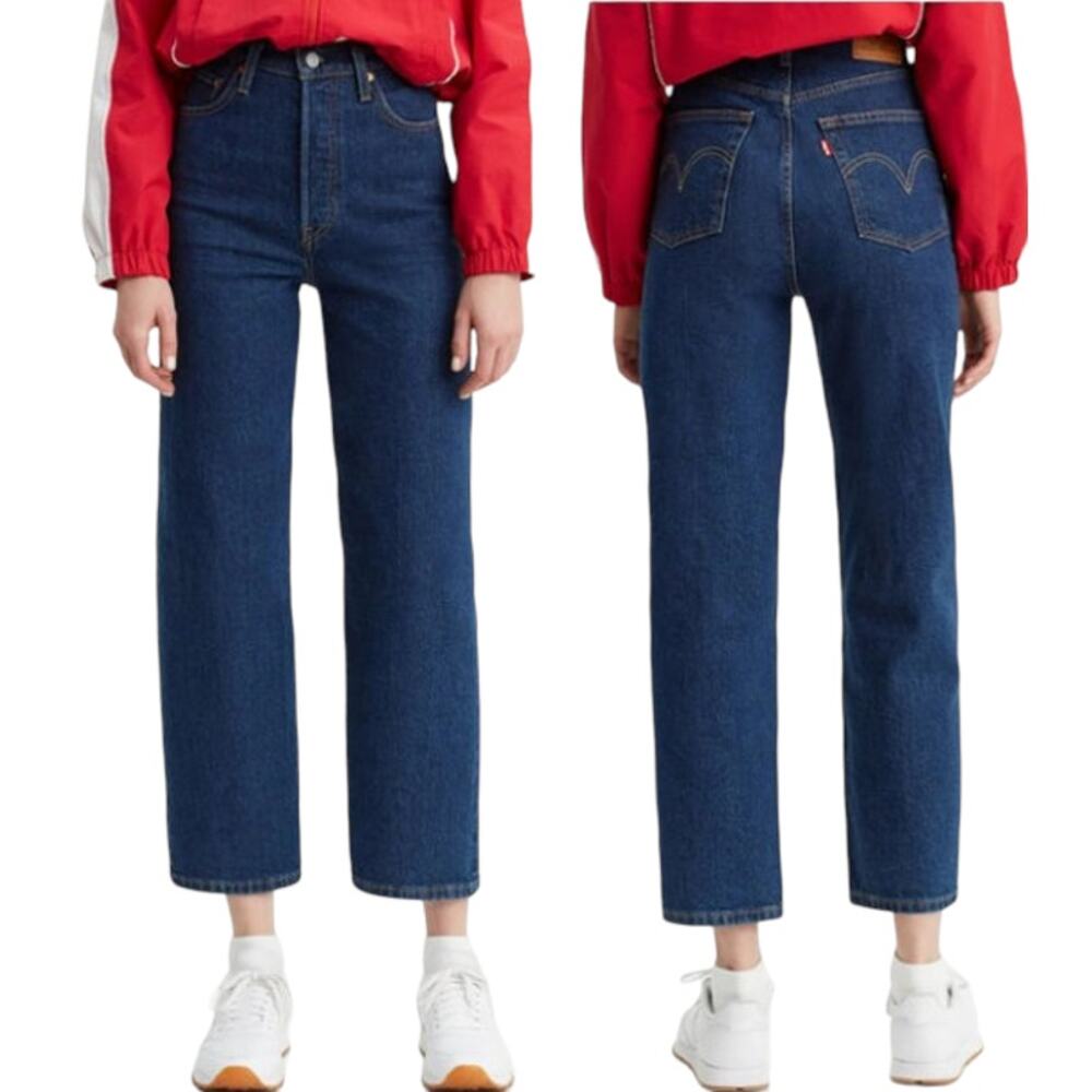 LEVI'S Premium Ribcage Straight Life's Work PC9-72693-0002  Women's W26